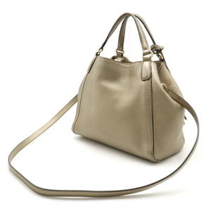 Gucci Fringe Metallic Leather 2way Shoulder Bag Soho